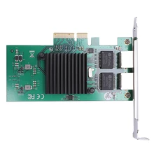 Network Card For For Intel82575 Server Chipset Gigabit Pci-Express Network Card 1000M Pci-E Double Rj45 Port Nic Adapter Network Card For For Intel82575 Server Chipset Gigabit Pci-Express Network Card 1000M Pci-E Double Rj45 Port Nic Adapter