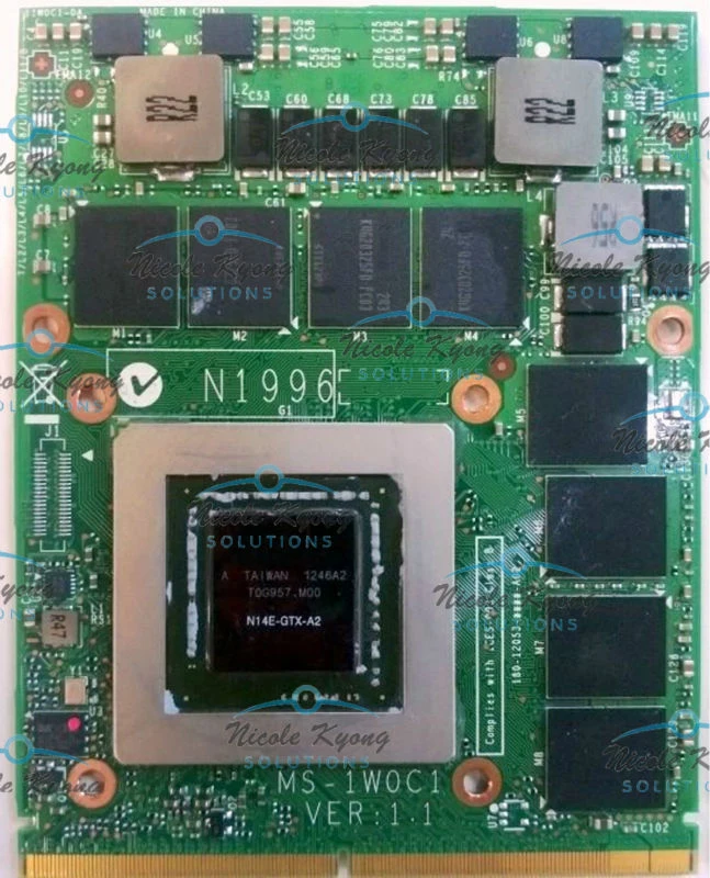 100% рабочий GTX 780M GTX780M N14E-GTX-A2 4G DDR5 MS-1W0C1 Видеокарта VGA для MSI 16F3 16F4 1763 GT60 GT70 GT72 GE72 серии |
