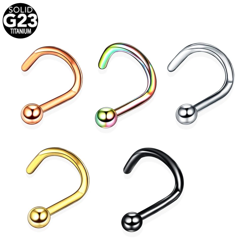 Anneaux-de-vis-en-titane-G23-5-couleurs-jolie-boule-de-nez-Piercing-os ...