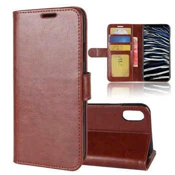 

Brand gligle protective case cover for iPhone X case PU leather wallet case shell