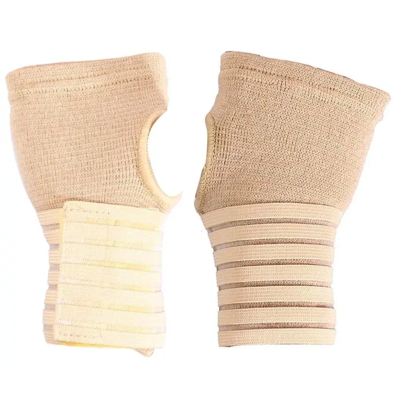 

Sport Bandage Protection Training Guard Wrap Hand Elastic Knitted Fabric Palm Wrap Hand Brace Support Wrist Sleeve Band Guard
