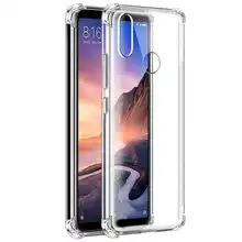 OcioDual чехол-подставка из ТПУ гелевый противоударный край усиленный для Xiaomi Mi A2 Lite / Redmi 6 Pro гибкий ударопрочный прозрачный