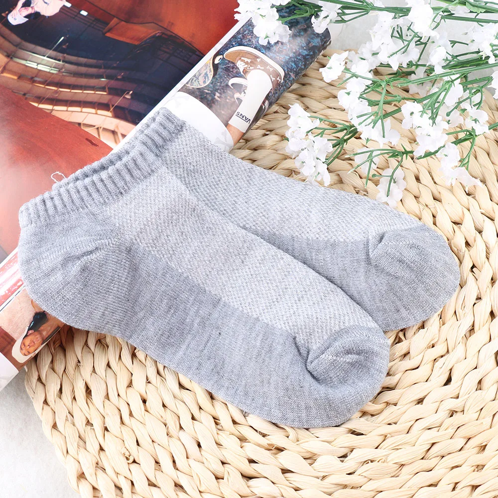 5 Pairs Men/'s Socks Breathable Casual Dress Ankle Sock Soft Cotton Low Cut Socks