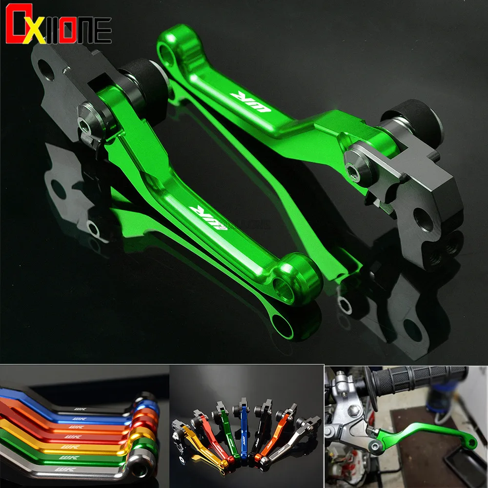 

CNC Pivot Brake Clutch Levers Dirt Bike For Yamaha WR 250F WR250F WR 250 F WR250 F 2001-2015 2002 2003 2004 2005 Motocross