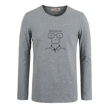 Populares Auténticos Descendientes Personalizado de Algodón de Manga Larga Tops Camisetas para Boy Casual Ropa Anime cosplay camiseta de la familia