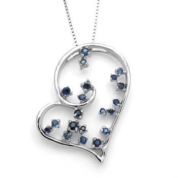 

Collares Collier Qi Xuan_Dark Red Stone Heart Pendant Necklace_Real Necklace_Quality Guaranteed_Manufacturer Directly Sale