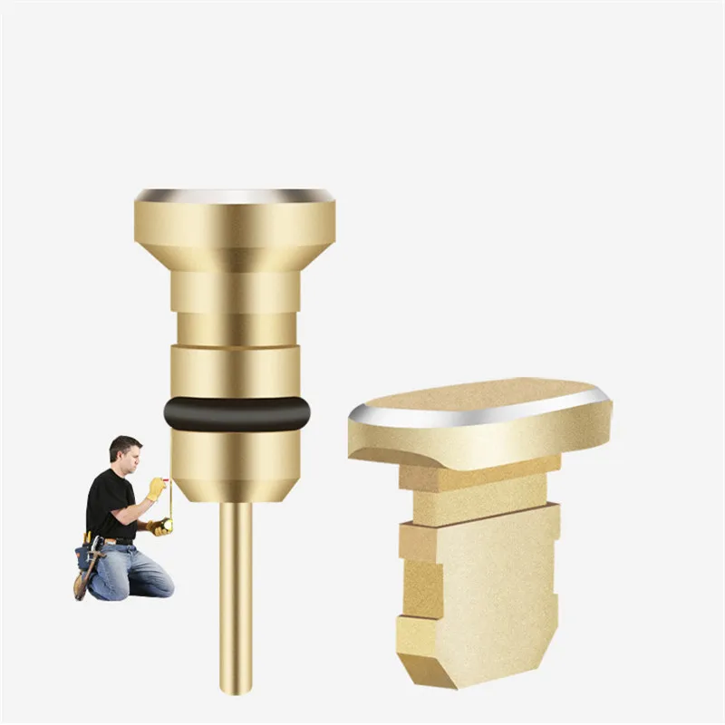 10pcs Anti Dust Plug Set For Iphone 11 XR XS Ipad Apple 8 Pin Charging Port Plug 3 5mm Earphone Plug Charge Port Headphone Jack