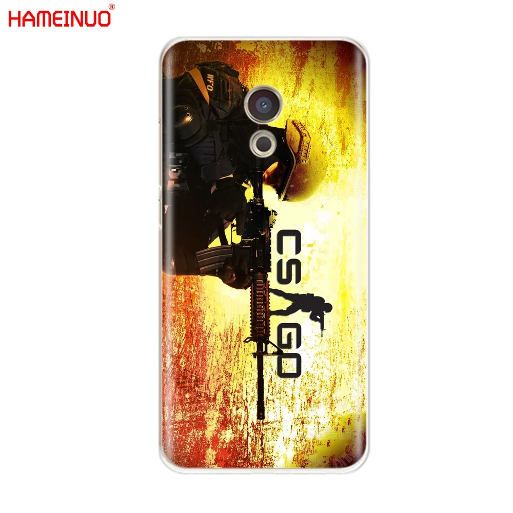 Крышка HAMEINUO Counter Strike cs go для Meizu M6 M5 M5S M2 M3 M3S MX4 MX5 MX6 PRO 6 5 U10 U20 note plus|Бамперы| |