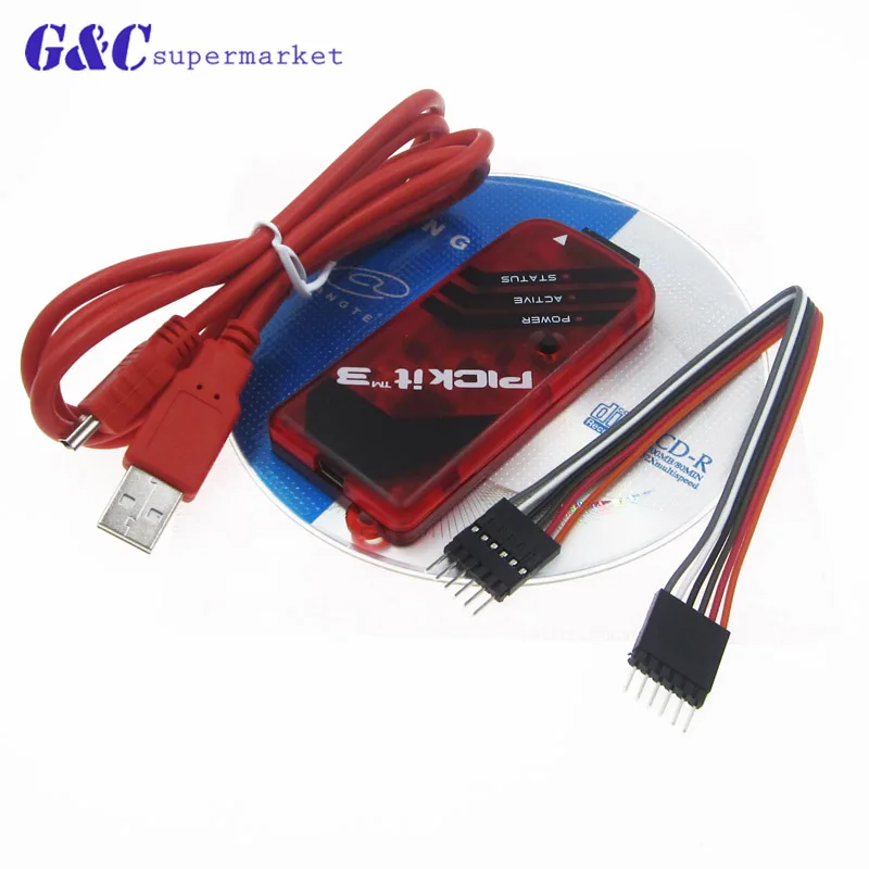 PICKIT3 PIC KIT3 PICKIT 3 программист Оффлайн программирования чип микроконтроллера