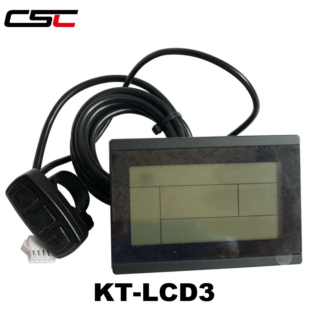 

Electric Bicycle 24V 36V 48V intelligent black KT- LCD3 ktlcd3 Control Panel LCD Display ebike KT controller Waterproof option