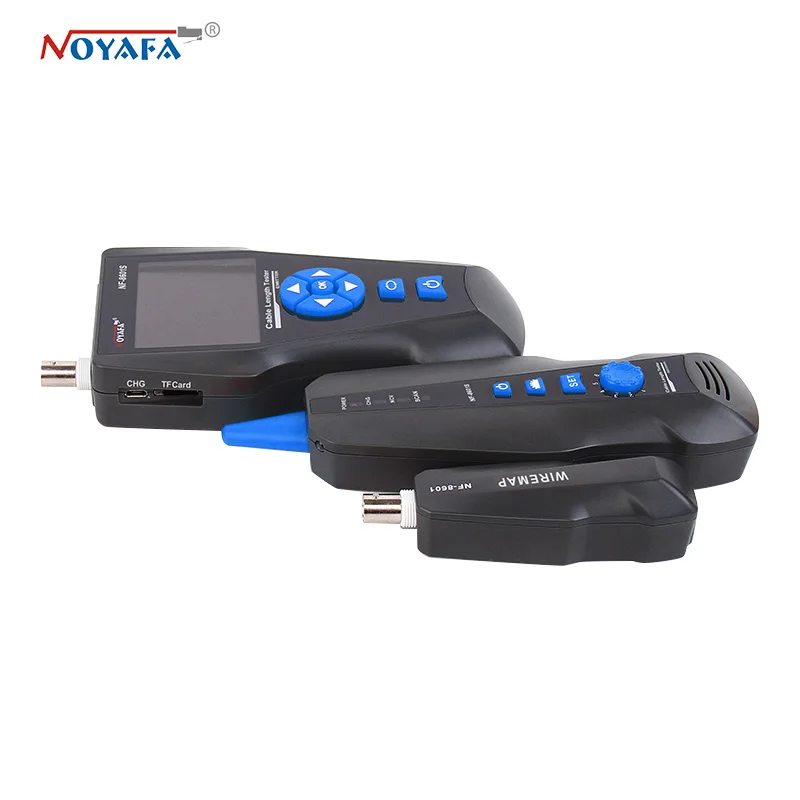 NOYAFA NF-8601S TDR Tester Network Cable Tester Tracker RJ45 RJ11 lan cable length telephone tracker+POE+PING+Voltage detector