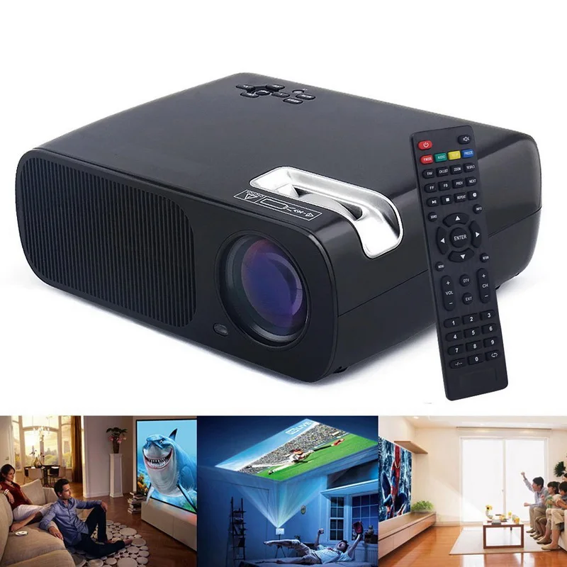 Buy 2600lumens USB HDMI Video Portable Mini HD 1080P