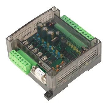 

WALFRONT FX1N-14MT PLC Programmable Controller Stepper Motor Industrial Control Board DC 24V High Speed Motor Control Module