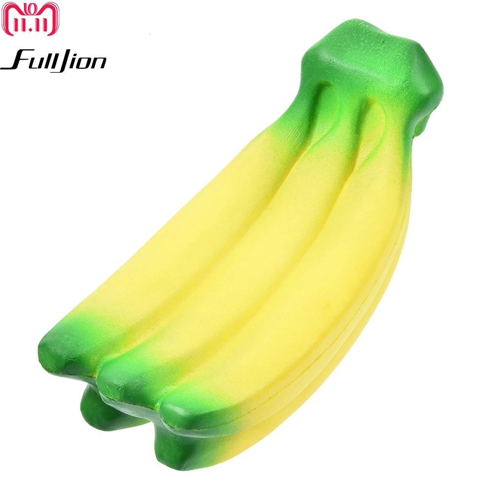 Fulljion Спорт и развлечения банановый Squishy Новинка Gag игрушки Squeeze стресса Смешные