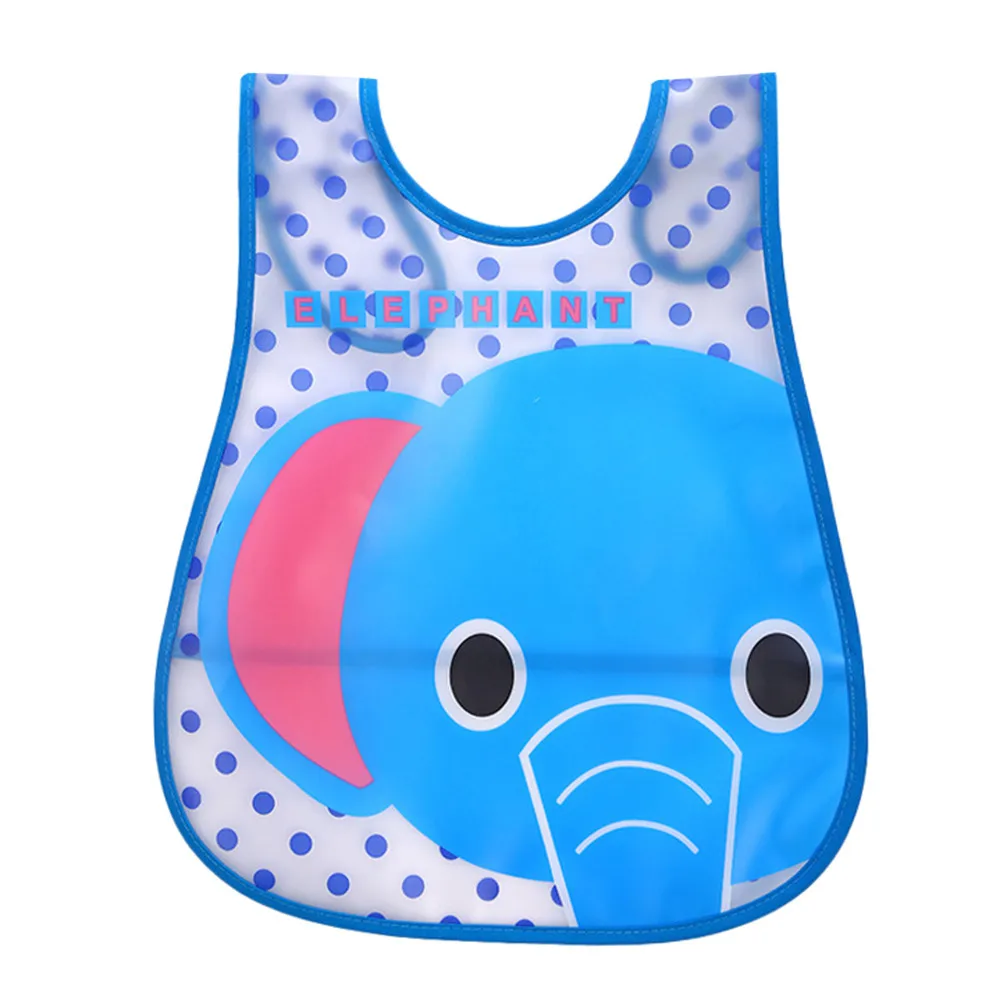 MUQGEW Mouth To Baby Cloth Baby Waterproof Cute Kid Infant Bibs Baby Soft Cartoon Bib Waterproof Saliva Dripping Bibs