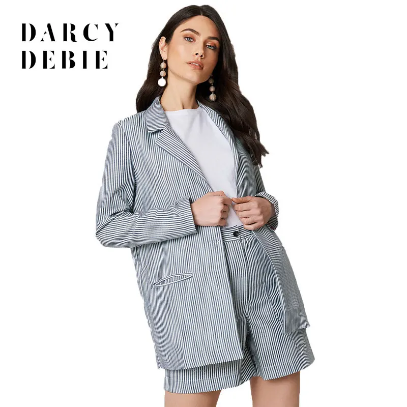 Darcydebie Autumn Women Fashion Turn down Collar Full