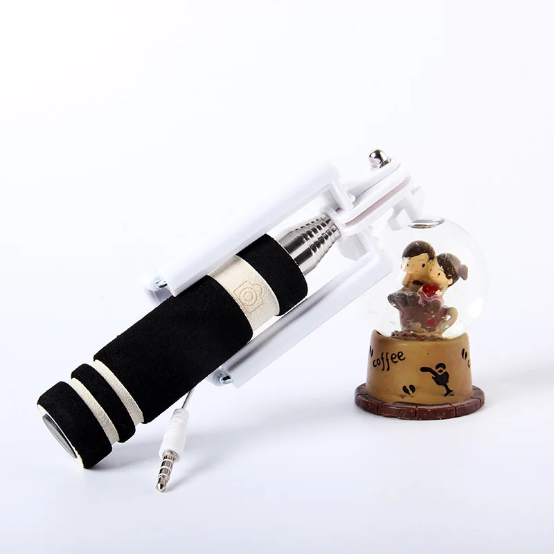 

Portable Mini Selfie Stick IOS Android Para Selfie Extendable for iphone 6 6s 5 5S SE 4S for Samsung Note 9 8 s8 S9 Plus s7 edge