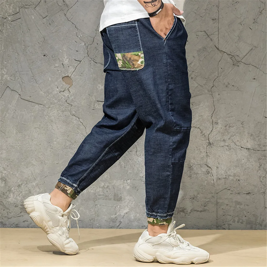 2019 мужские летние джинсы повседневные длинные скейт доска Stright модные джинсы плюс размер S-6XL 7,12