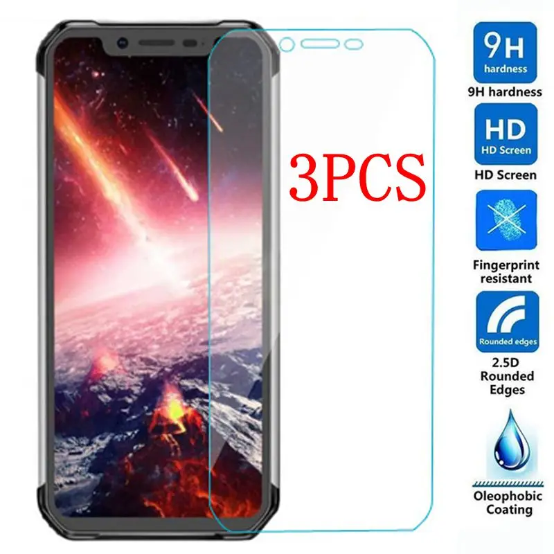 

3PCS 100% Original Full Glue Tempered Glass For Blackview BV9600 Pro Screen Protector protective film For Blackview BV9600 Pro