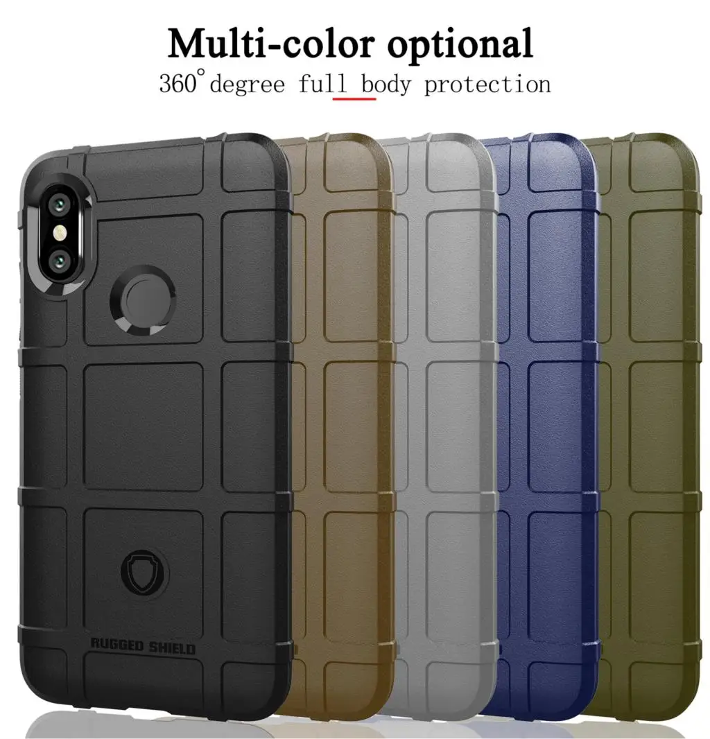 

For Coque xiaomi redmi note 6 pro Case Silicone Cell Phone Case xiaomi redmi note6 Case Rugged Armor Shockproof Dous Cover
