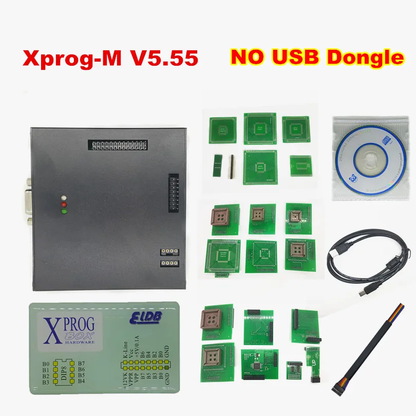 Новейшие Xprog V5.84 Автомобильные диагностические кабели XProg M V5.55 коробка ECU Программист X-Prog V5.70 с USB донгл Бесплатная доставка