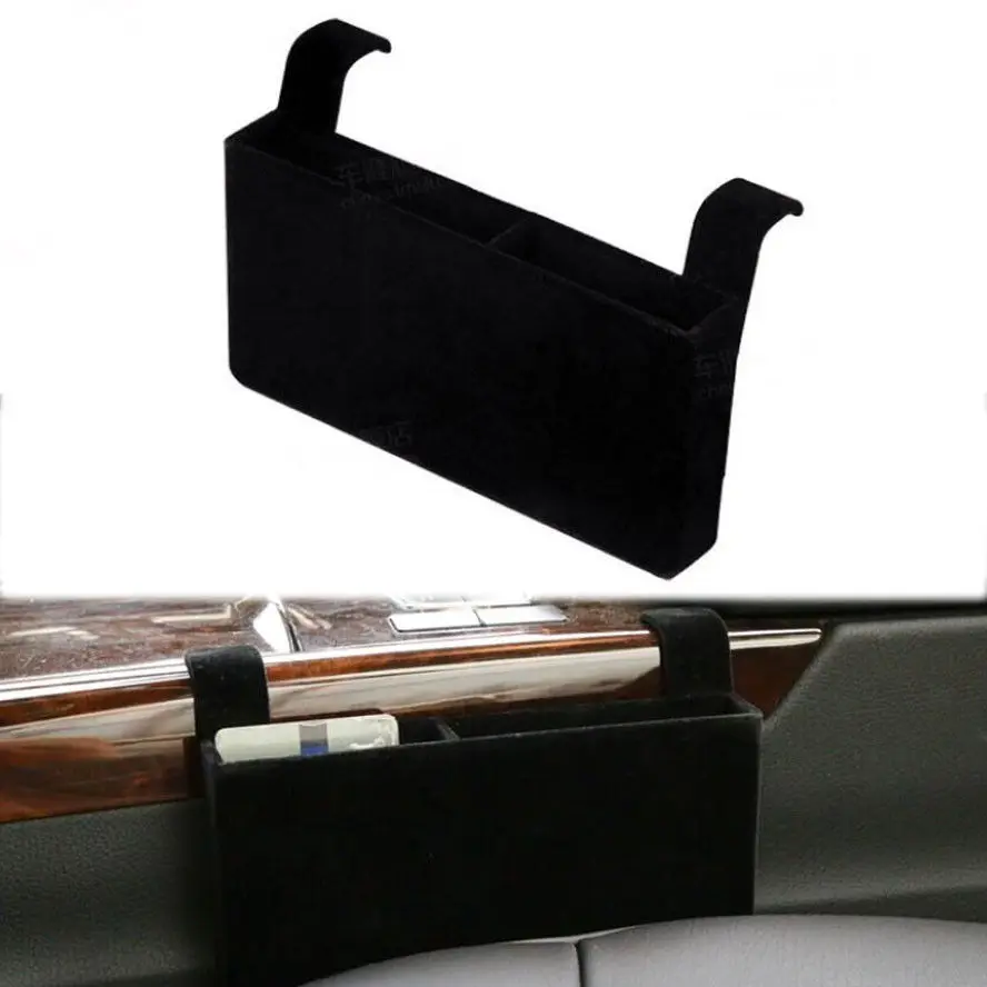 

BBQ@FUKA 1Pc Black Middle Console Storage Box Container Holder For Benz E Class W212 2010-2015