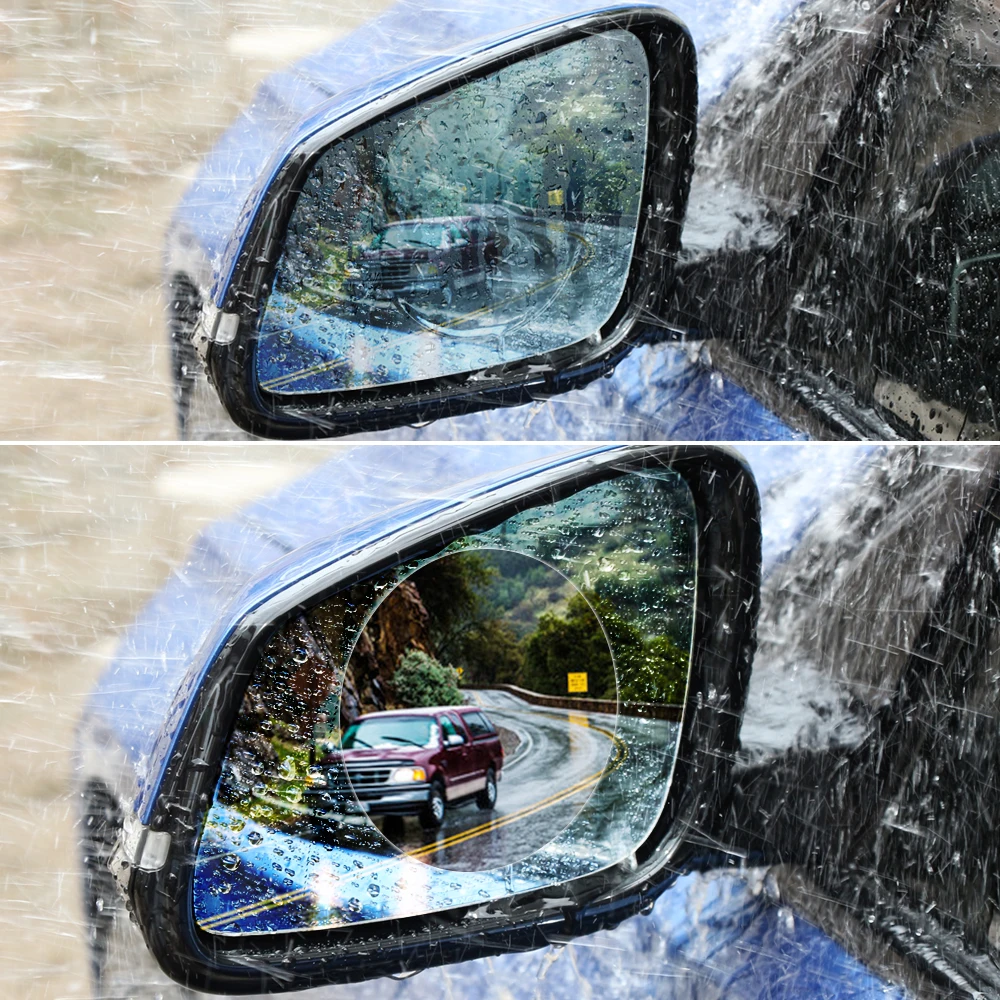 

2018 New Car Rear View Mirror Waterproof Membrane Anti-fog Film Sticker for Suzuki SX4 SWIFT Alto Liane Grand Vitara Jimny