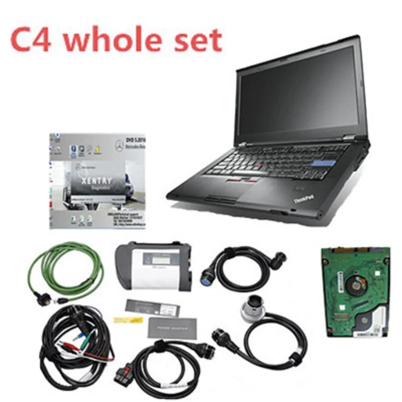 In Stock!! 2016 High Quality MB STAR C4+LAPTOP T420(I5/4G