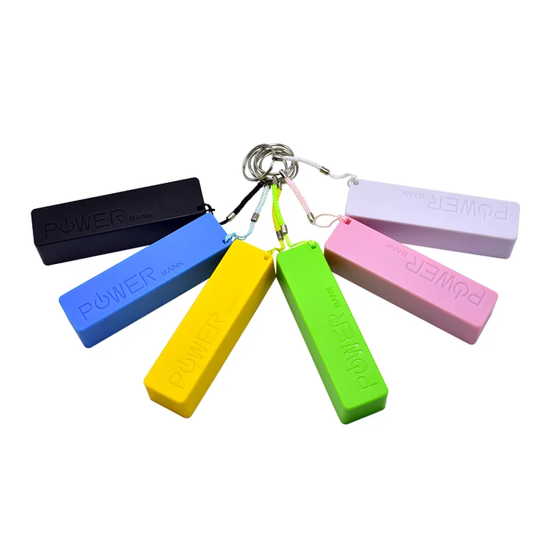 

Fetile Portable 3000mAh Power Bank with keychain For iPhone 8 7 6 Powerbank External Battery Charger for iPhone Xiaomi Samsung