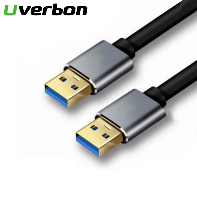 

USB 3.0 Cable Type A Male to Male Extension Cable Super Speed USB3.0 Extender for Radiator Hard Disk Webcom Laptop