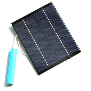 

BUHESHUI 5.2W 6V Solar Panel Charger For Mobile Power Bank Polycrystalline Solar Cell Solar Panel USB Charger Free Shipping