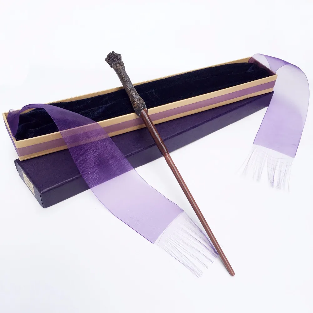 

New Arrive Metal/Iron Core Harry Potter Magic Wand/Harry Potter Magical Wand/ Elegant Ribbon Gift Box Packing