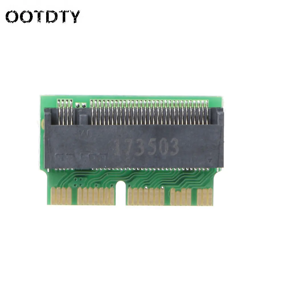 

M Key M.2 PCI-e To 12+16Pin AHCI SSD Adapter Card For 2013 2014 2015 Mac Air Pro