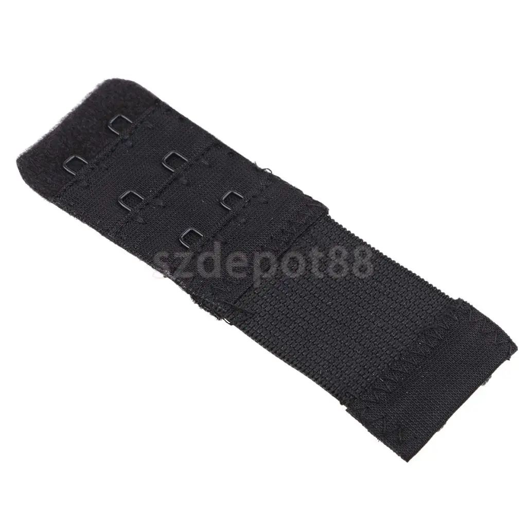 Adjustable Elastic Bra Extender 2 Hook Bra Extension Women's Lingerie Accessories