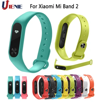 

Watchband Straps For Xiaomi Mi Band 2 Smart Watch Bands Silicone Miband 2 Wrist Strap Sport Bracelet Replacement Bands