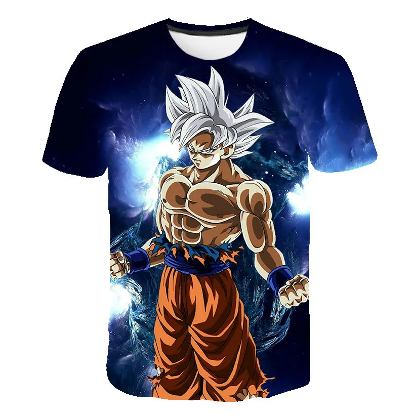 

Personality Cartoon Comic 3D Short Sleeve T-shirt Men's Style T-shirt Print