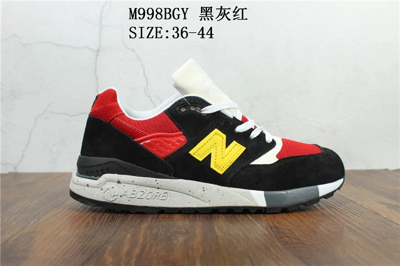 New Balance 998, Ретро Аутентичные мужские/wo мужские кроссовки для бега, дышащие, Nb998, уличная спортивная обувь, кроссовки, европейские размеры 36-44