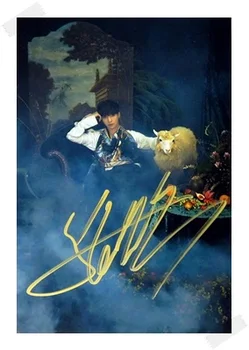 

signed EXO LAY autographed photo K-POP 6 inches free shipping 102017A