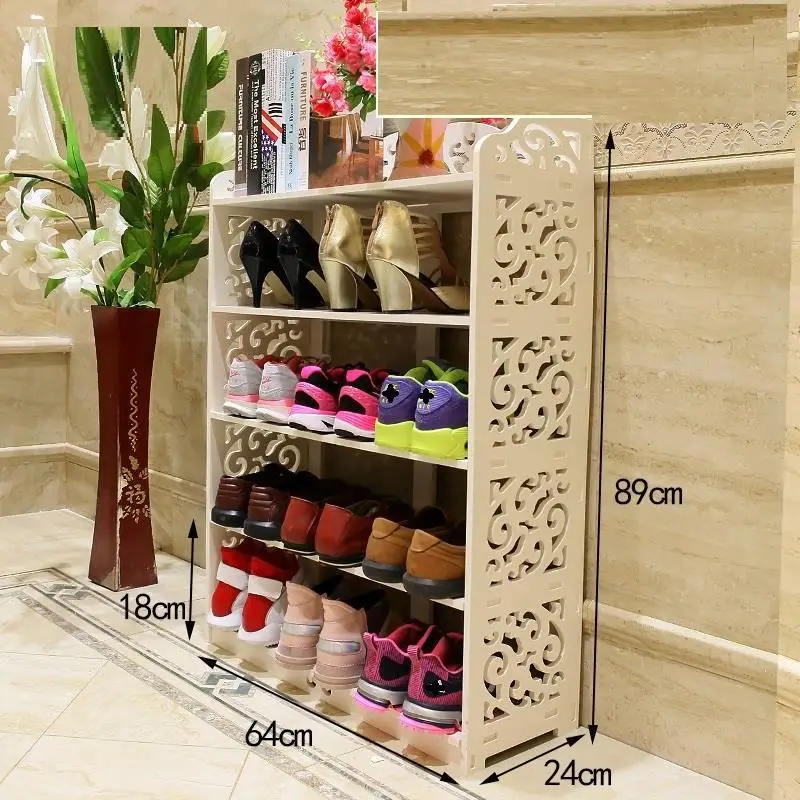 Rack Rak Sepatu Meuble Rangement Closet Wood European Zapatero Organizador De Zapato Mueble Furniture Organizer Shoe Storage