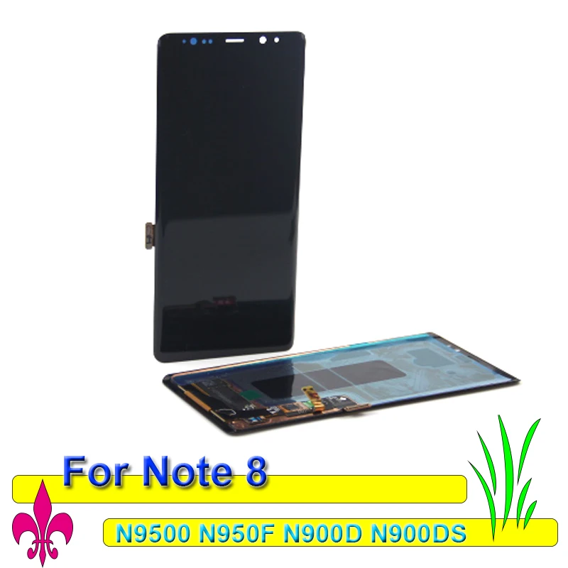 ЖК-дисплей для Samsung Note 8 экран 6 3 дюйма дигитайзер сенсорного экрана в сборе Pro N9500