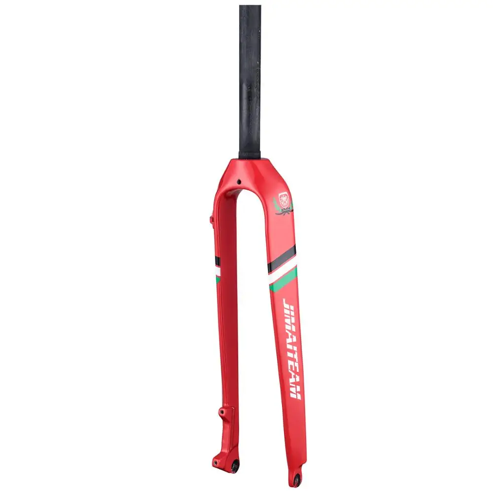 

2018 new JIMAITEAM full carbon fiber mountain bike fork MTB Bike forks Bicycle Fork 26-inch 27.5-inch 29-inch red gloss