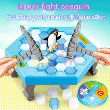 Интерактивные изделия для крошения льда Настольный Пингвин ловушка детская забавная игра Пингвин ловушка активировать развлекательные игрушки игра для всей семьи