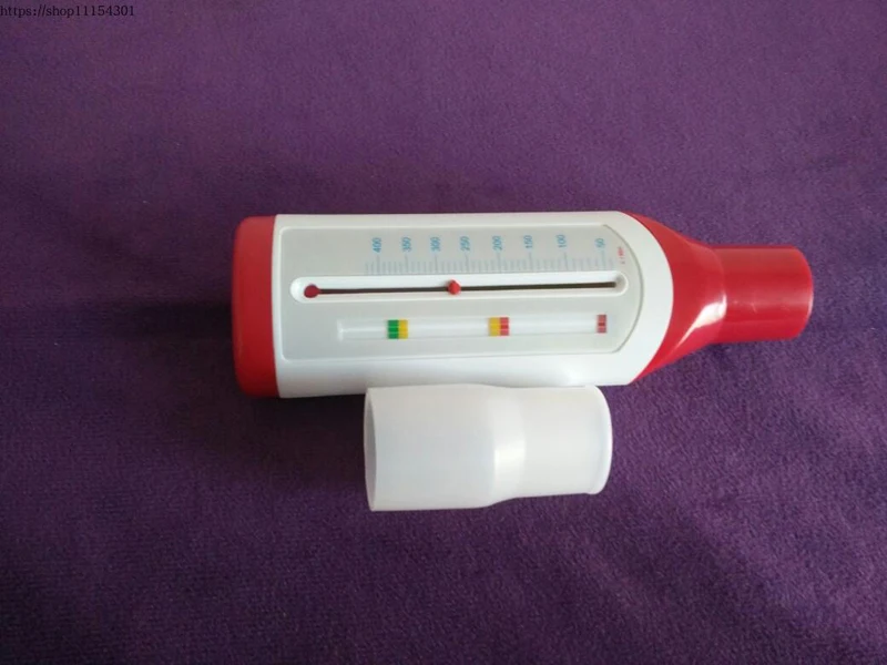 Medidor de Velocidade de Pico Medidor de Pico de Fluxo Expiratório para Monitoramento de Função Espirômetro Portátil Pulmonar Respiração Adulto - Crianças 17 Beleza e saúde