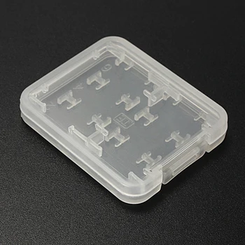 

8 in 1 Plastic Micro SD SDHC TF MS Memory Card Storage Case Box Protector Holder