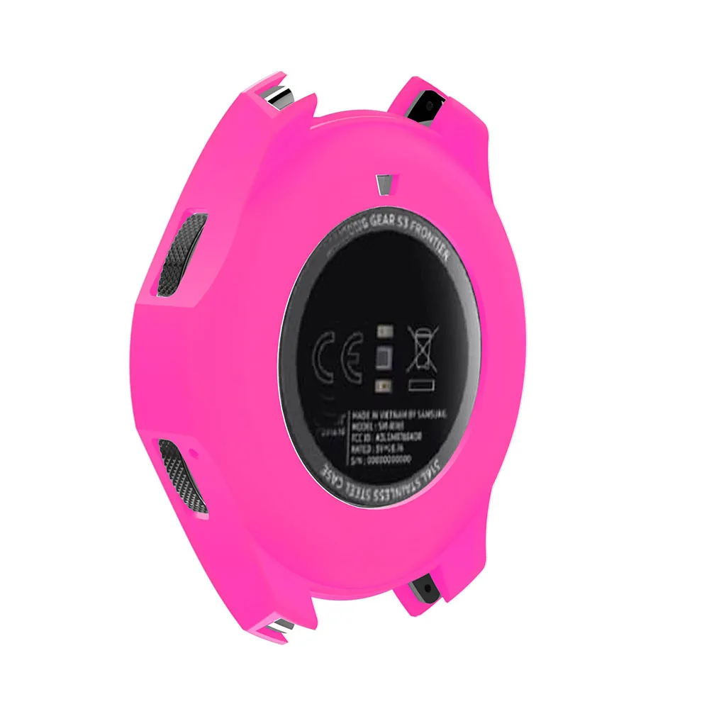 Силиконовые умные часы Защитный чехол для samsung Galaxy Шестерни S3 Смарт-часы цветной защитный чехол для Galaxy Шестерни S3 часы