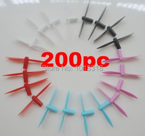 Ewellsold 50 комплектов = 200 шт CX-10 CX-10C основное лезвие для WL V272 V282 V292 Q4 H111 CX-10W U207 RC Quadcopter