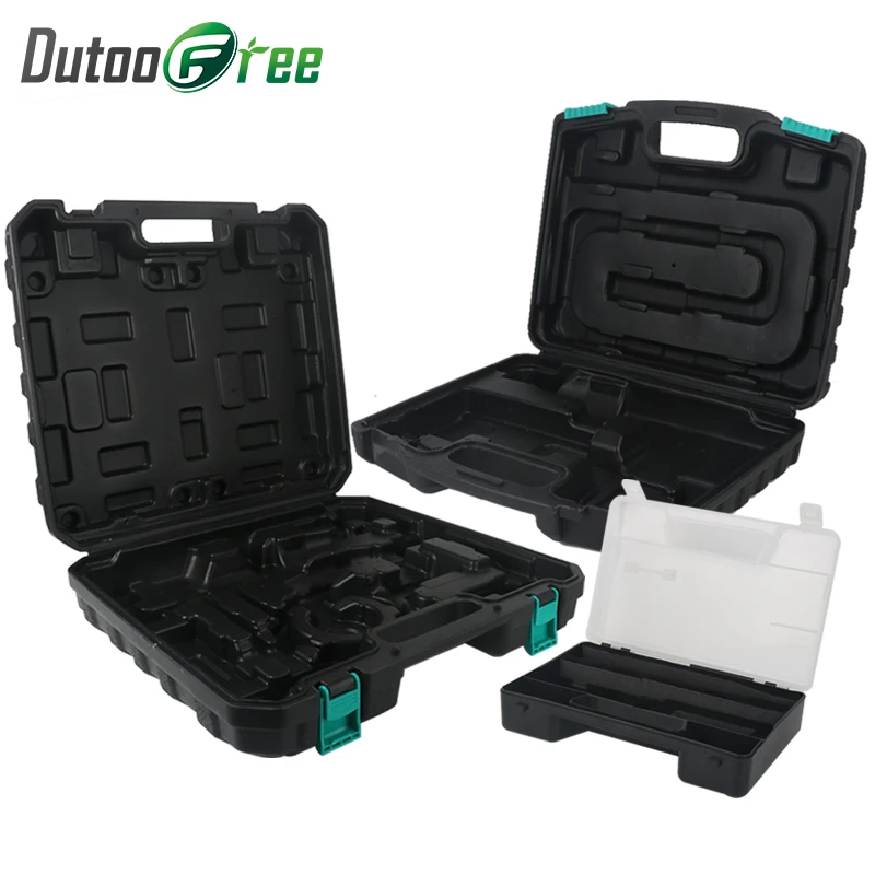 Toolbox Plastic Parts Box Receiving Box Multifunctional Plastic Box Electric Grinding Box Electric Grinding Accessories Tool trolley wheel toolbox multifunction roller type tool trolley case large capacity thickening wear resistant trolley bag