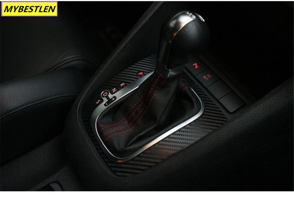 

GRS20 Brand New car gear panel sticker case for VW Volkswagen golf 6 GTI MK6 accessories car styling