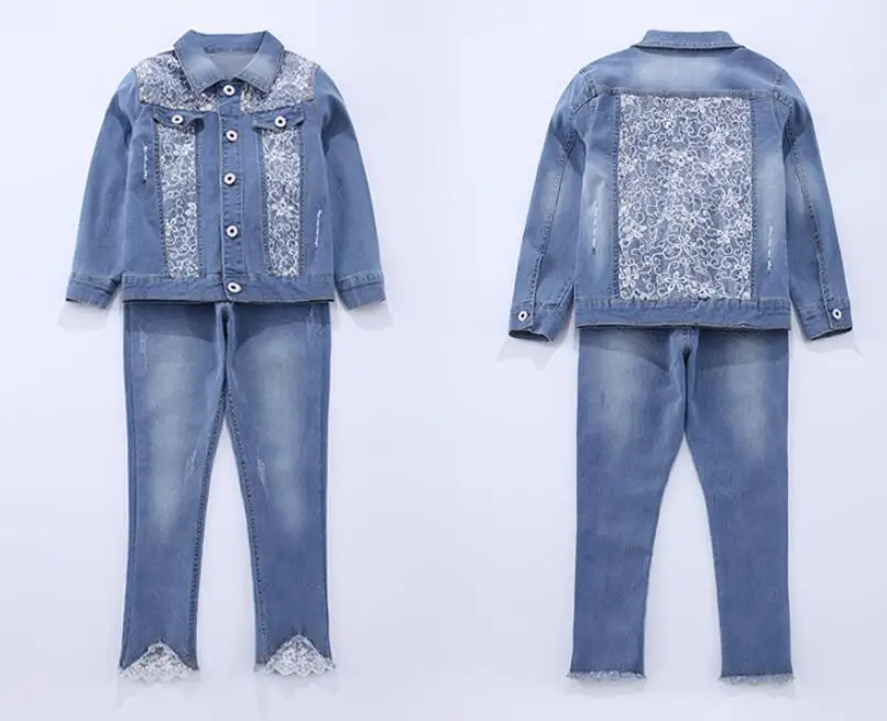 girls denim clothes