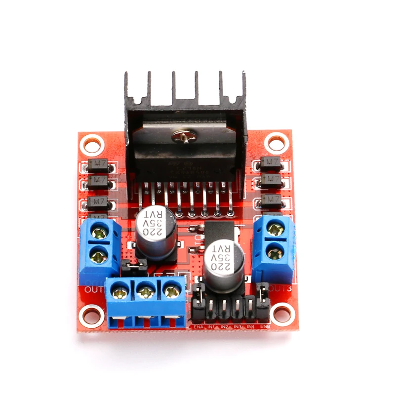 1 шт. умная электроника L298N шаговый двигатель постоянного тока Драйвер щит расширения макетная плата для arduino DIY Автомобильный робот двойной H Мост